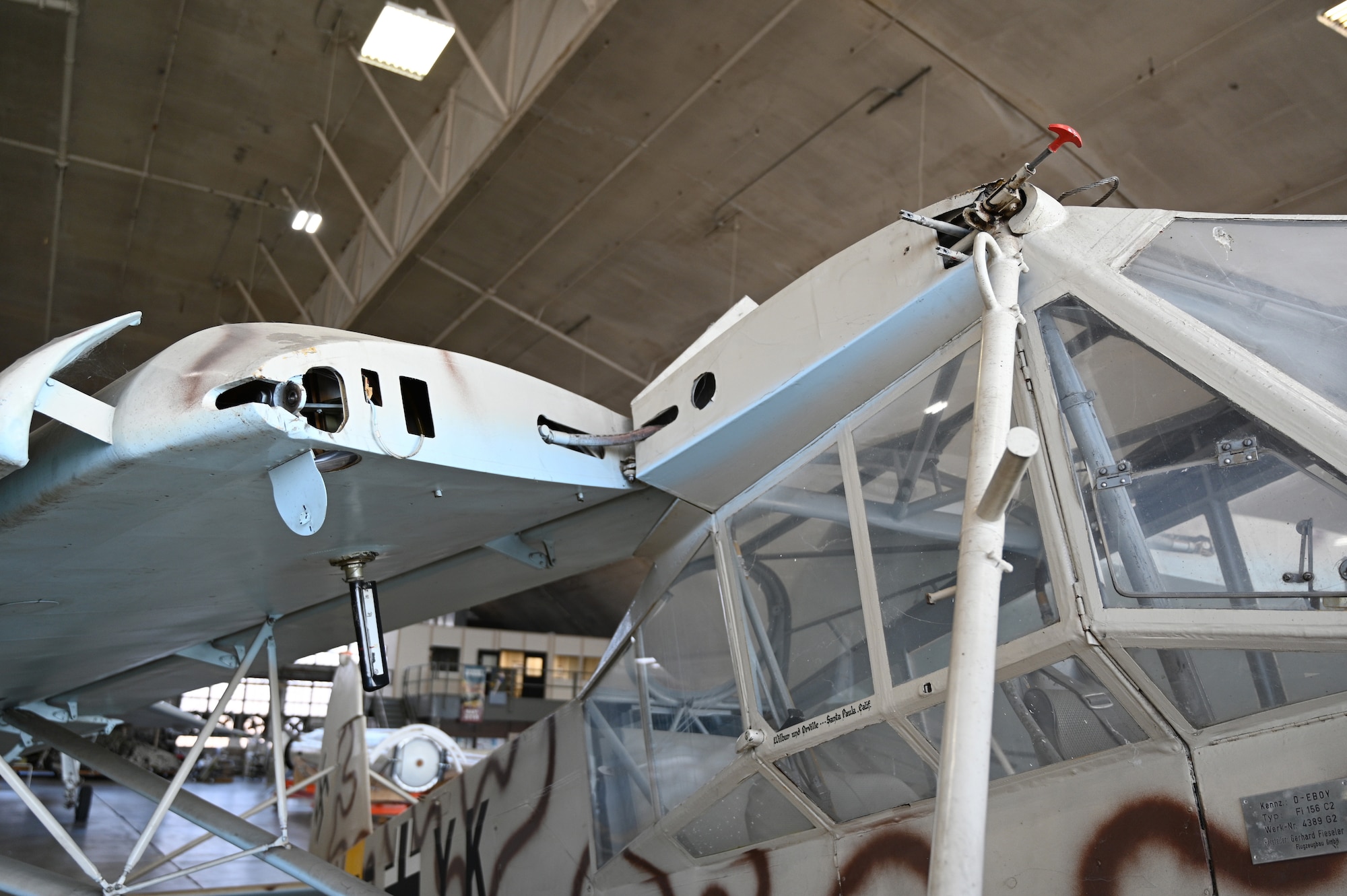 Fieseler Fi-156C-2 Storch undergoing restoration