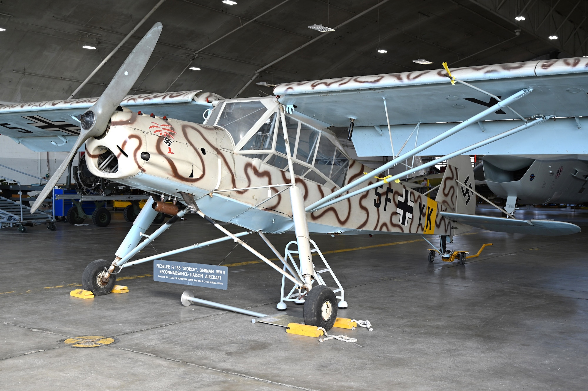 Fieseler Fi-156C-2 Storch undergoing restoration