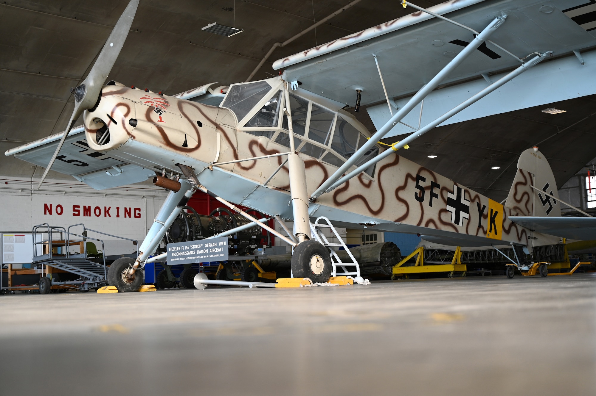 Fieseler Fi-156C-2 Storch undergoing restoration