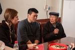 Defense POW/MIA Accounting Agency (DPAA) historian Ms. Claire Barnewolt conducts an interview with a possible eyewitness during a site survey in the People’s Republic of China (PRC) on Jan. 13, 2024. Interviews are a critical component to the investigative process, often giving DPAA teams a better insight on what conditions may have looked like during the time of the incident as well as how weather may affect possible recovery missions in the future. Approximately 690 unaccounted-for American personnel from World War II are believed to be located within modern-day PRC. (U.S. Army photo by Staff Sgt. John Miller)