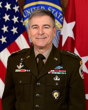 Official photo of  LTG William J. Hartman