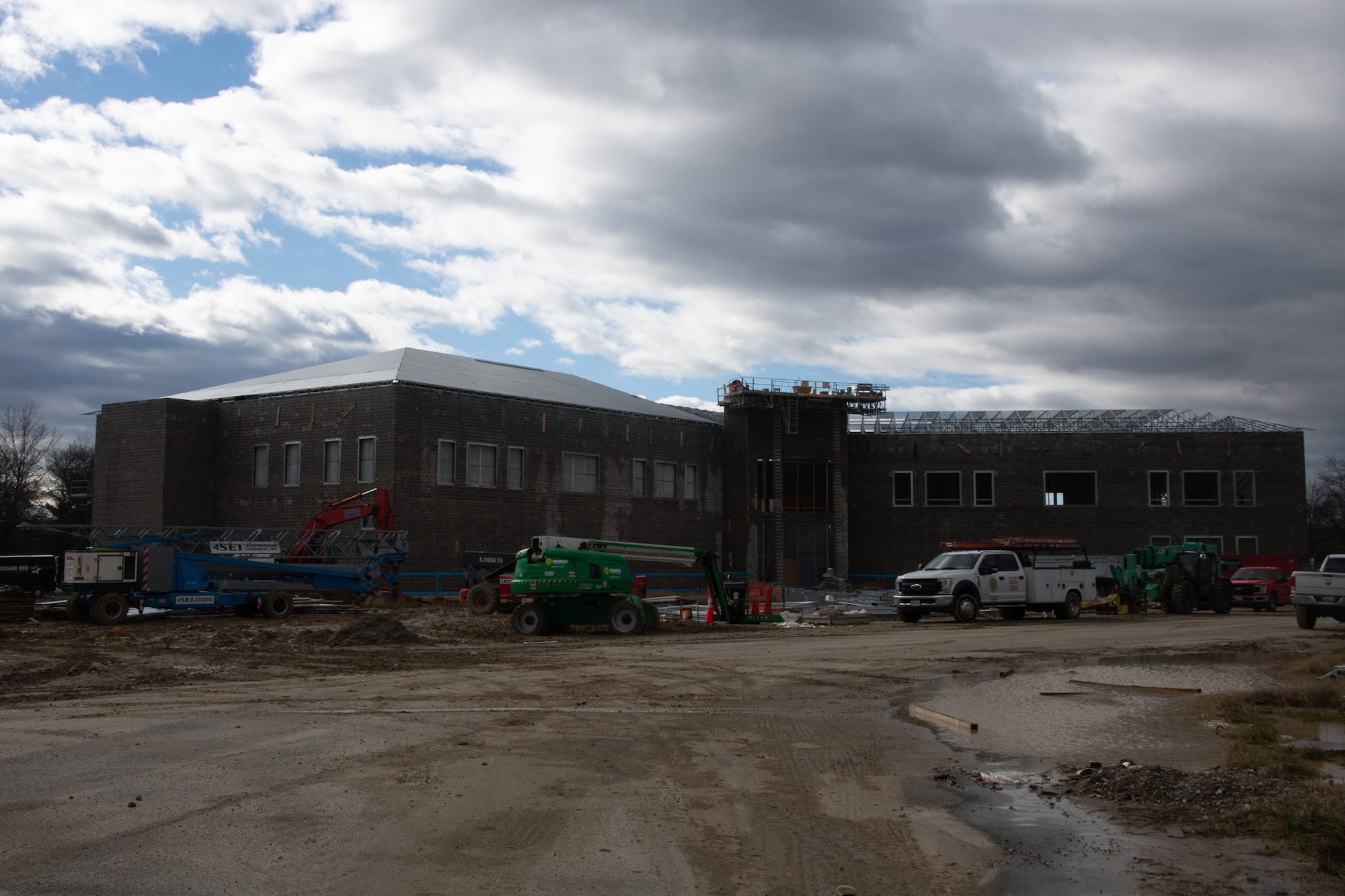 Consolidated Communications Center construction site