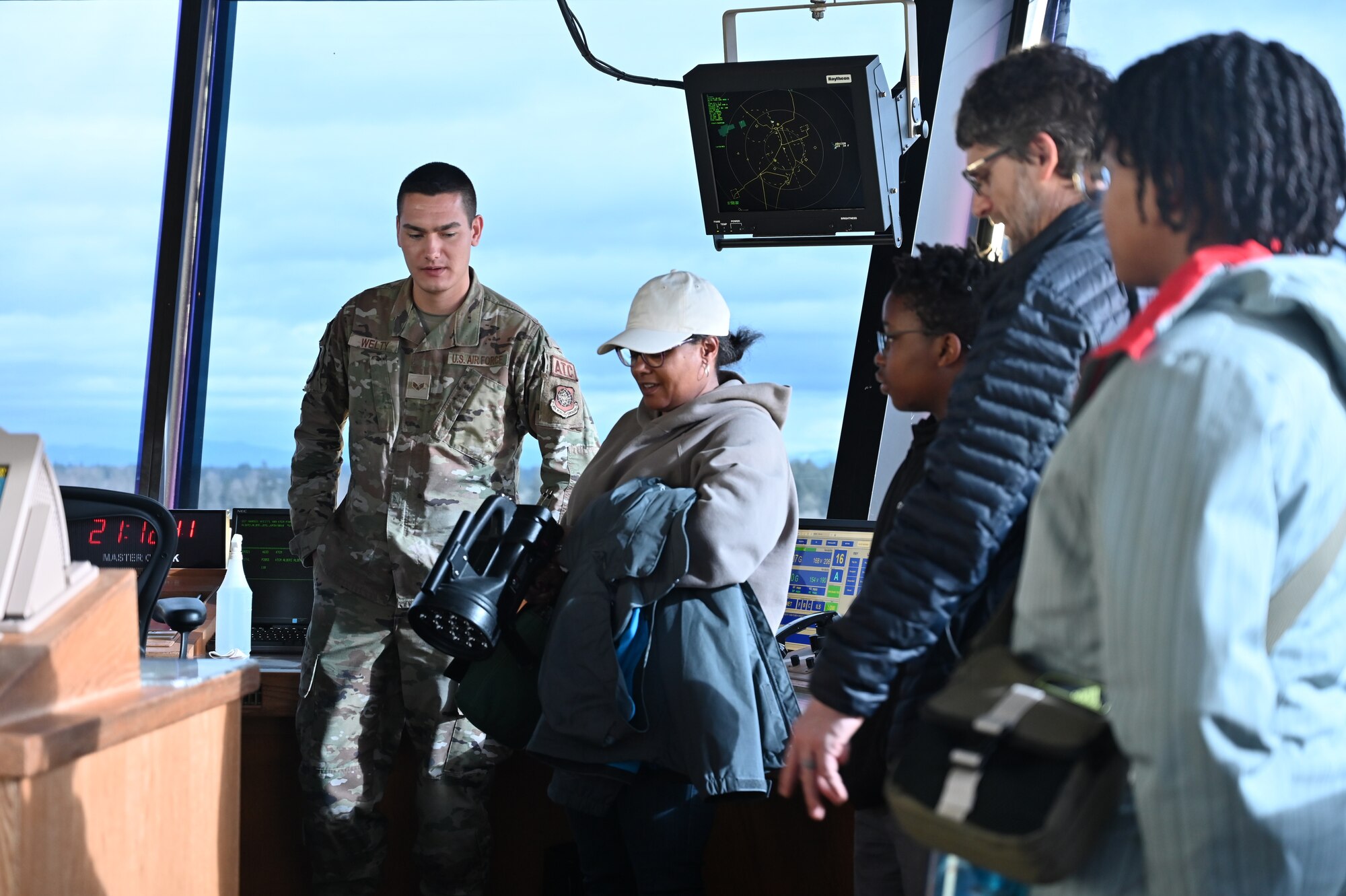 The 62d Airlift Wing opened its doors to the Red-Tailed Hawks Flying Club during an immersive tour at Joint Base Lewis-McChord, Washington, Jan. 27, 2024. Before the tour began, U.S. Air Force Brig. Gen. Lisa Craig, Air Force Recruiting Service’s deputy commander, answered questions the club members had about being in the Air Force. The flying club was taken on tour where they met Team McChord Airmen from different units and went on an incentive flight. The tour was an opportunity for the wing to inspire local youth that are interested in pursuing a career in aviation in the Air Force.