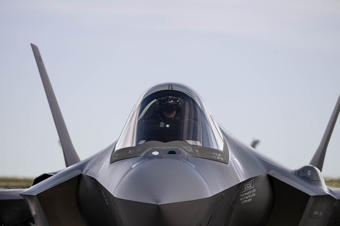 A photo of an F-35A Lightning II