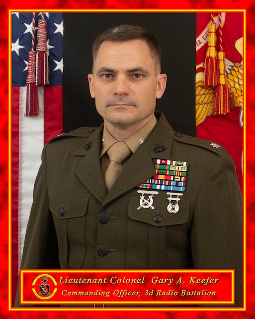 Lieutenant Colonel Gary A. Keefer. > III Marine Expeditionary Force ...