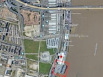 Photo for parking directions for Coast Guard float commissioning ceremony Feb. 1, 2024 in New Orleans.