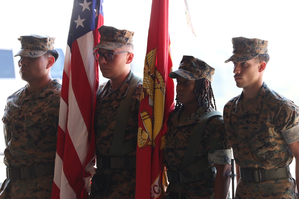 3D Force Reconnaissance Company Change of Command Ceremony