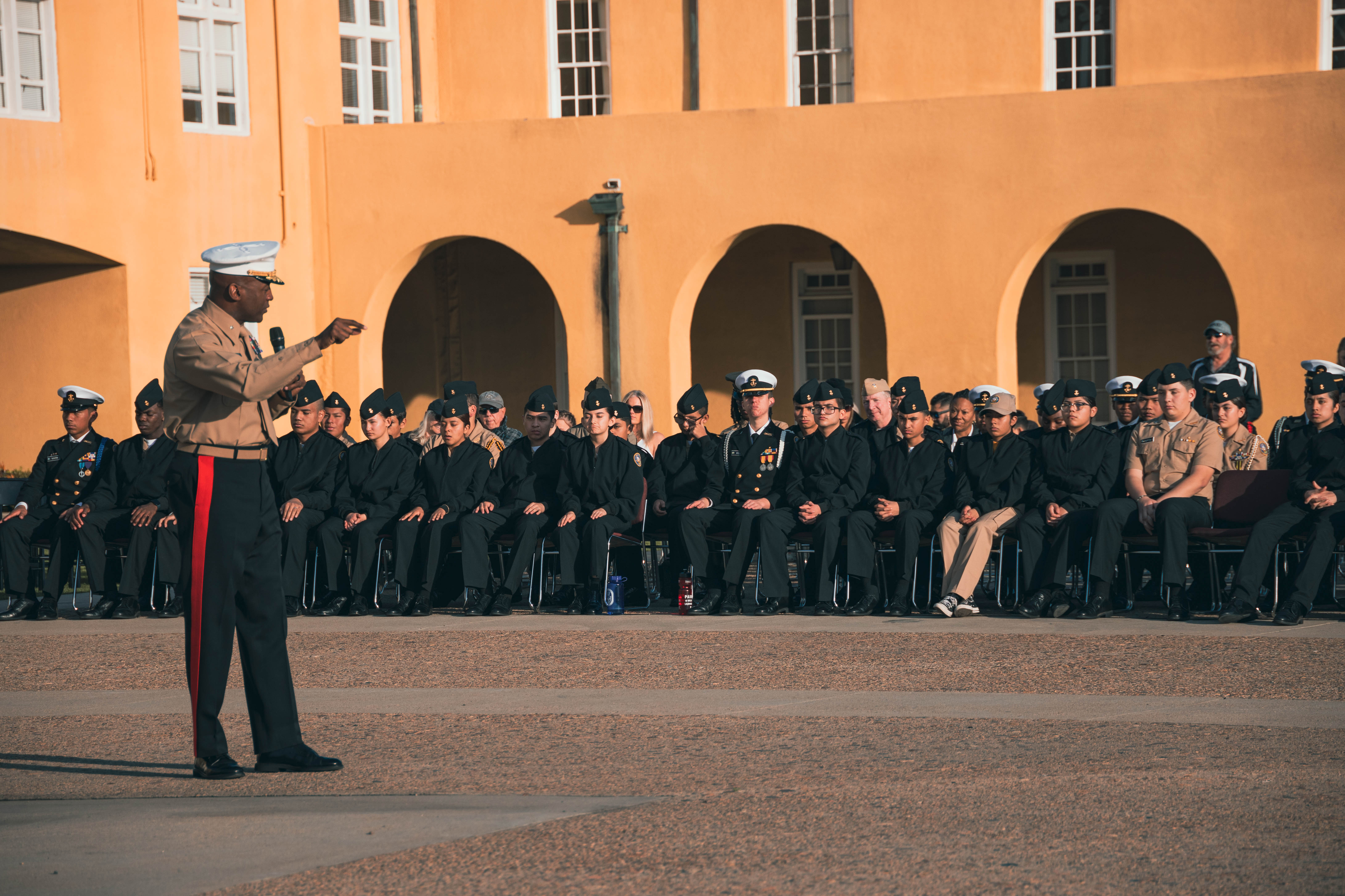 NJROTC Clark High School Las Vegas, Nevada Visit
