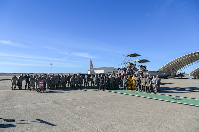 The U.S. Air Force TU-2S Dragon Lady tail number 1065 performed its final flight Jan. 11, 2024, at Beale Air Force Base, California.