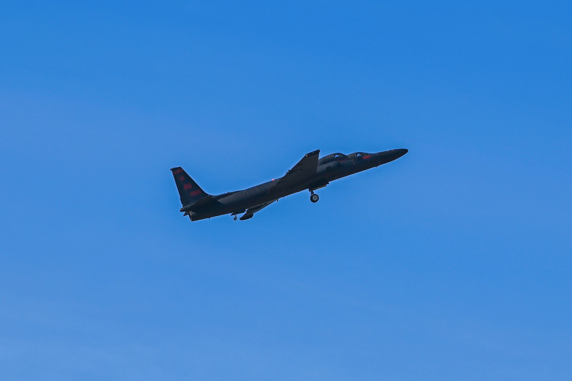 The U.S. Air Force TU-2S Dragon Lady tail number 1065 performed its final flight Jan. 11, 2024, at Beale Air Force Base, California.