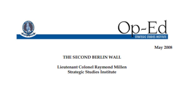 Cover for The Second Berlin Wall