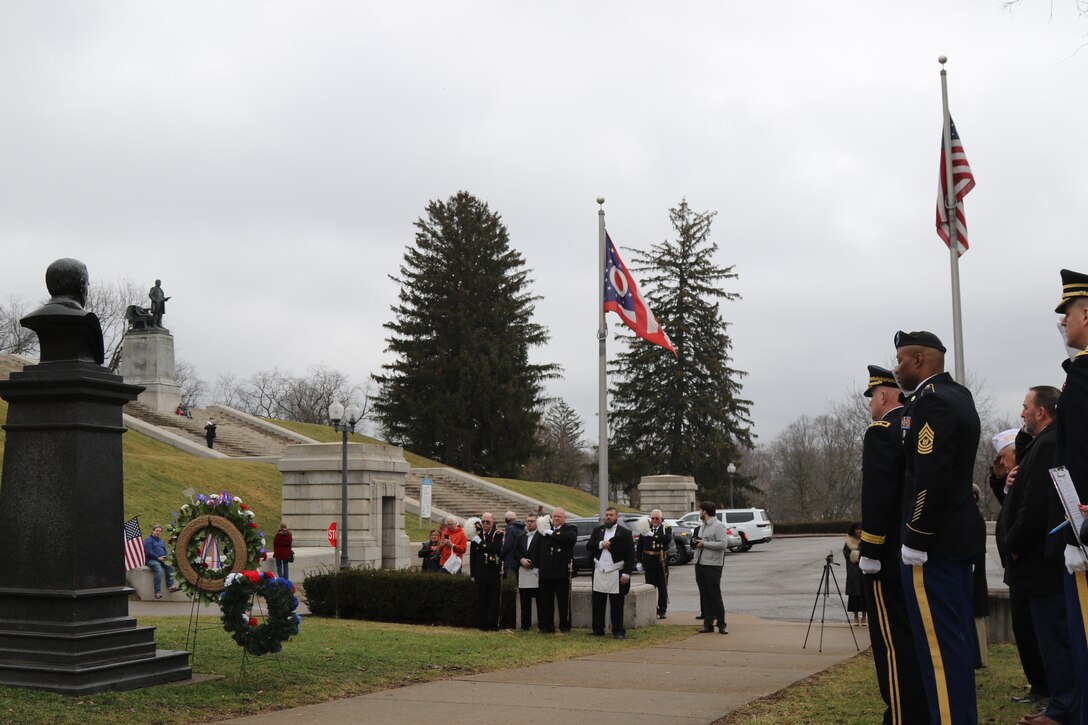 McKinley presidential wreath laying