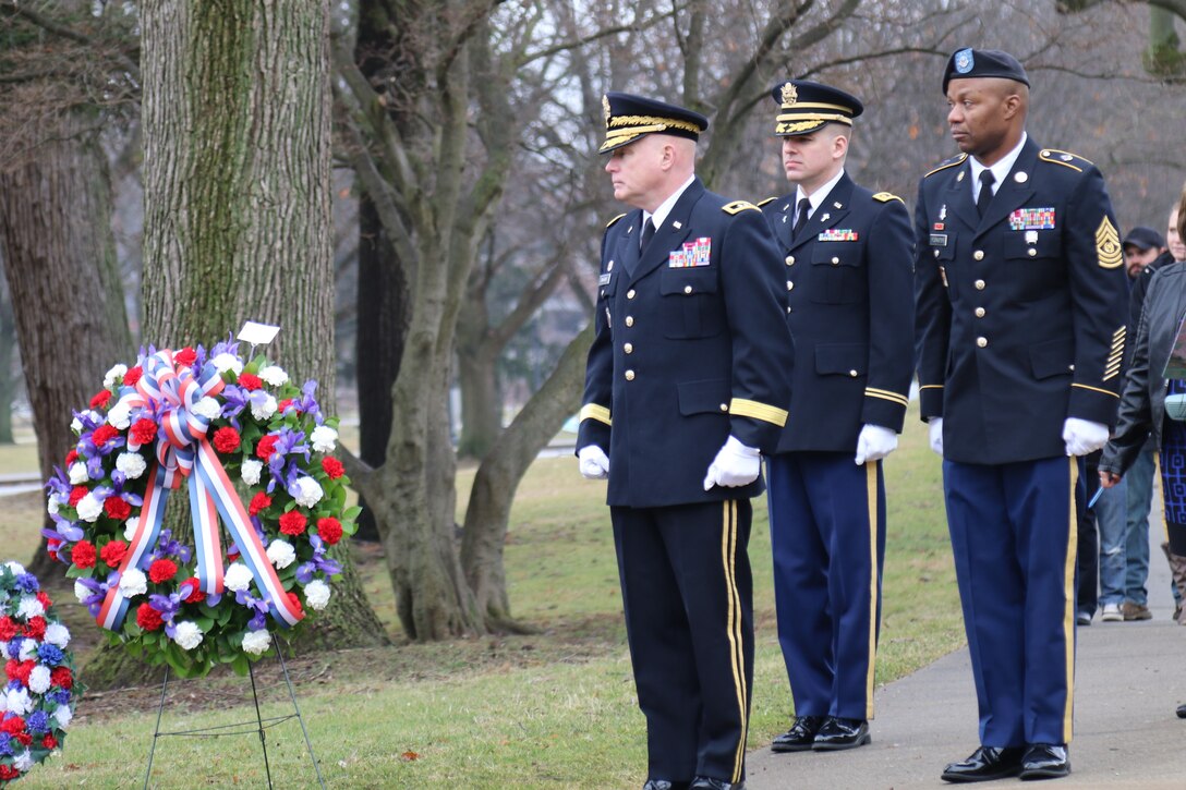 McKinley presidential wreath laying