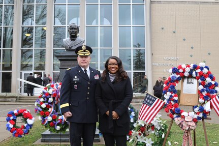 McKinley presidential wreath laying