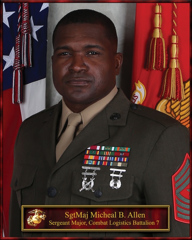 SgtMaj Michael B. Allen