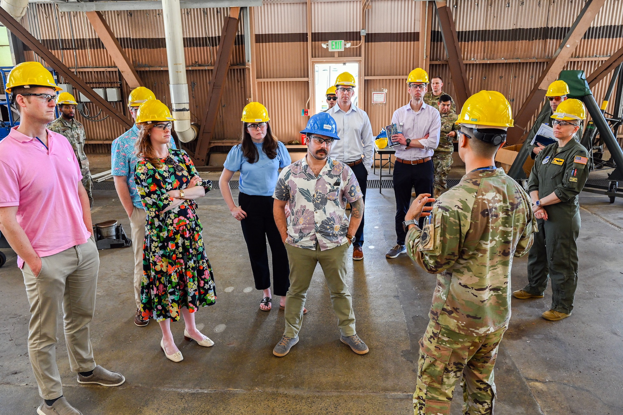 Staff delegation visits Pacific Air Forces, 15th Wing senior leaders