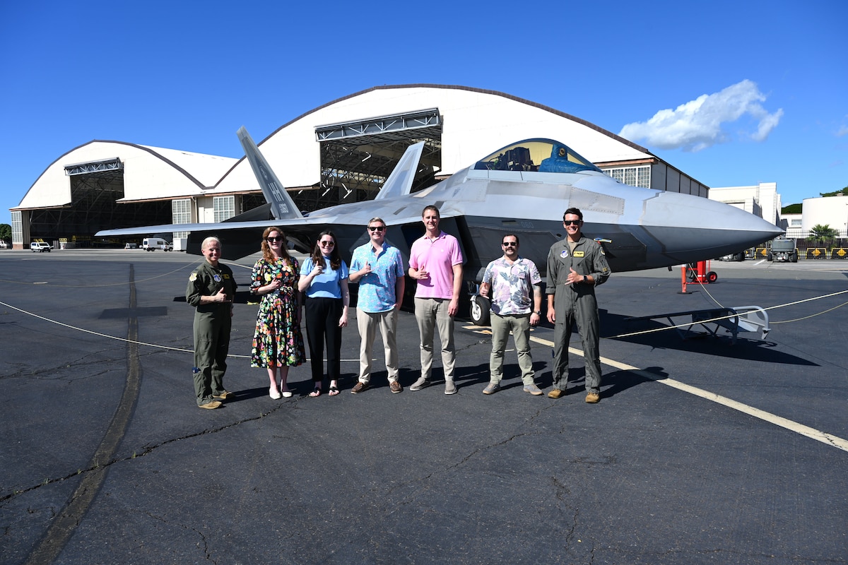 Staff delegation visits Pacific Air Forces, 15th Wing senior leaders