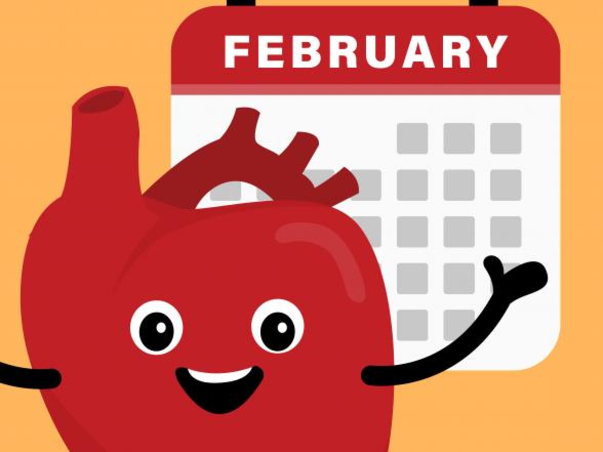 Heart Month graphic