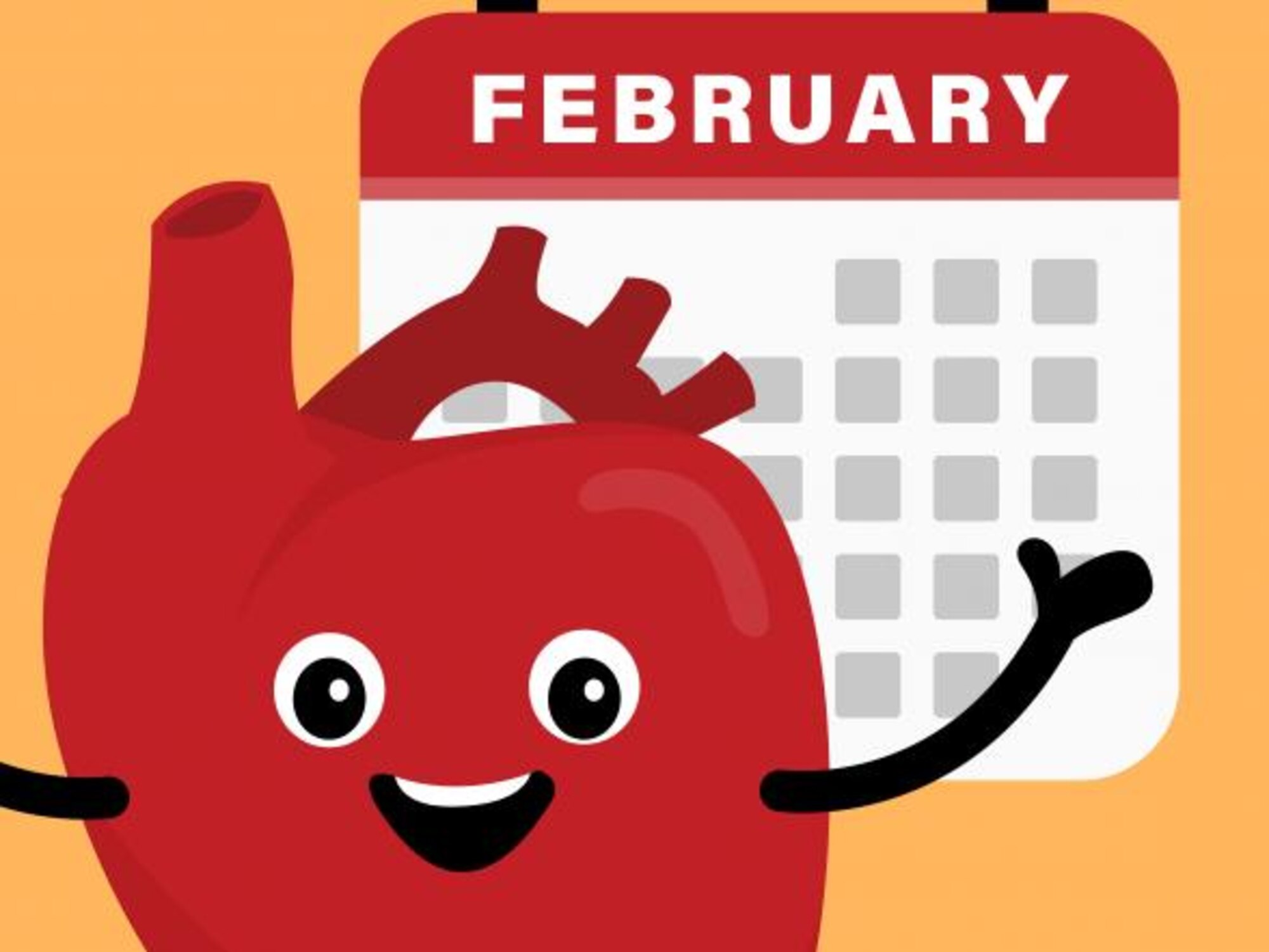 Heart Month graphic