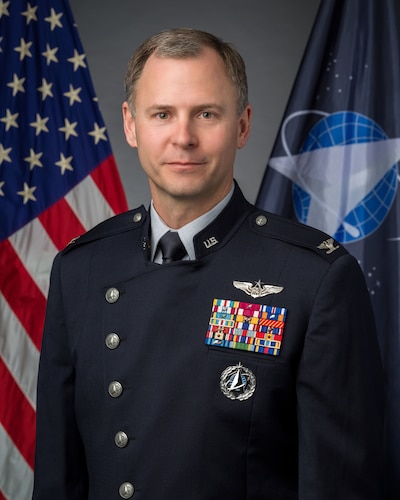 U.S. Space Force Col. Nick Hague will serve as the pilot on NASA’s Space X Crew-9 mission aboard the Dragon spacecraft that will take him and his crewmates to the International Space Station. (U.S. Space Force photo)