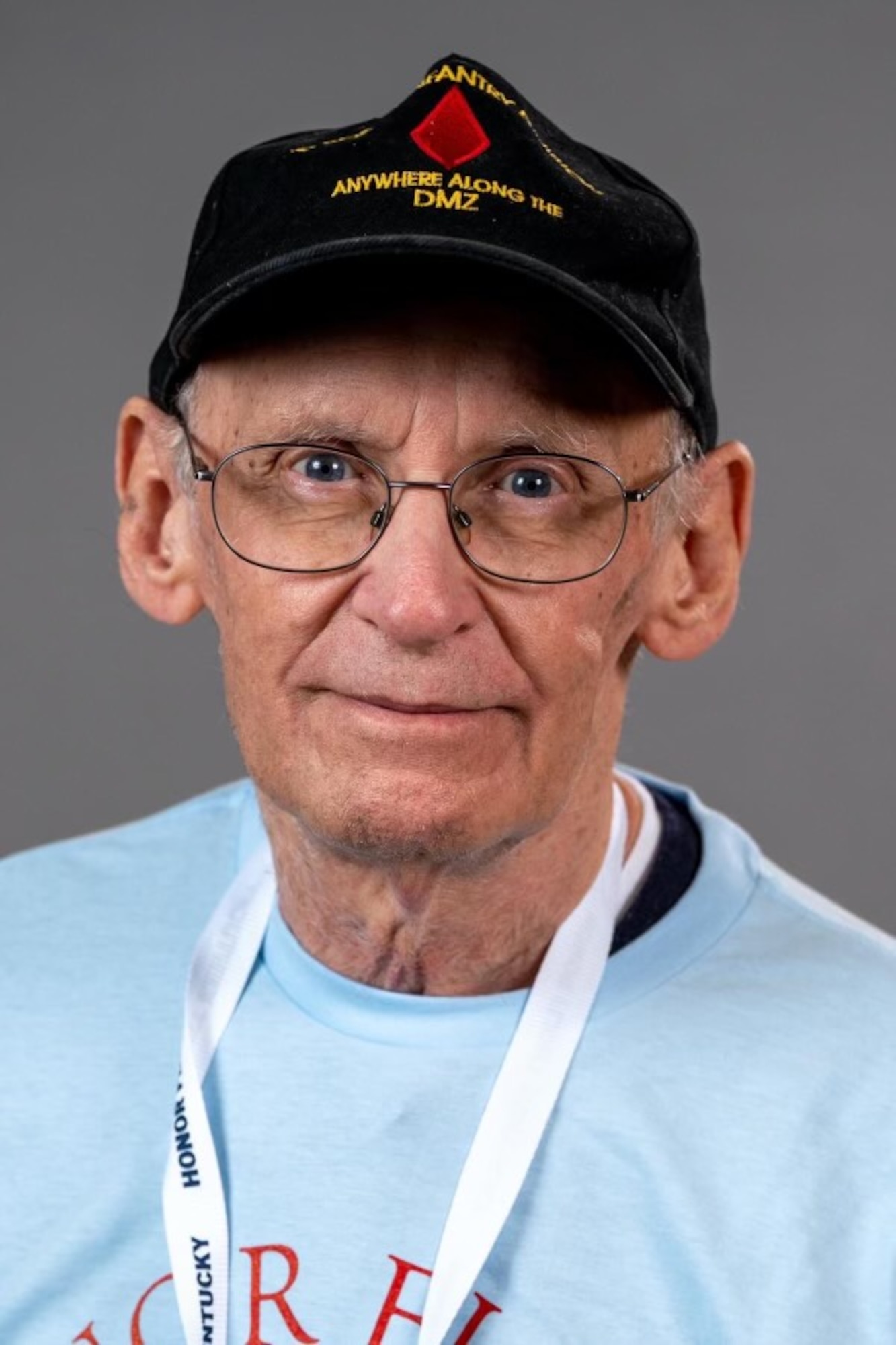 Vietnam veteran Larry Rowe, father of Chief Master Sgt. Robert Rowe, 87th Aerial Port Squadron. Both father and son recently took part in the May 19, 2024, Honor Flight from Lexington, Kentucky, to Washington. (Courtesy photo)