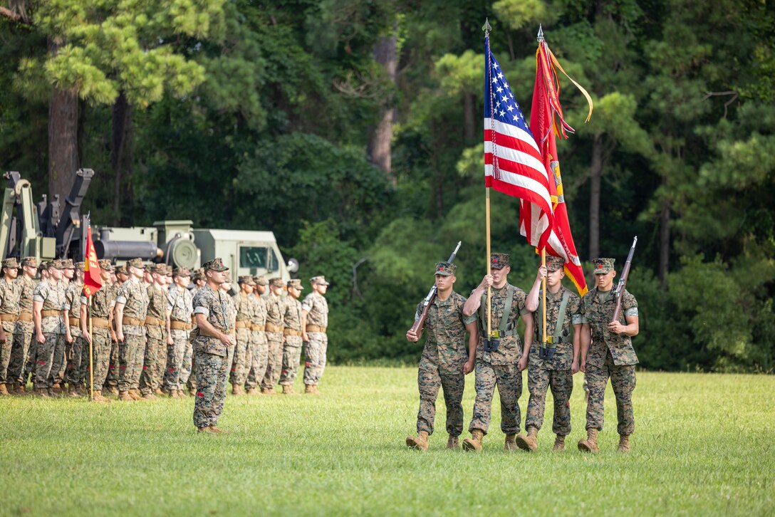 2nd Distribution Support Battalion Change of Command