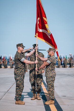 H&HS MCAS New River Change of Command Ceremony 2024