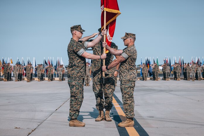 H&HS MCAS New River Change of Command Ceremony 2024