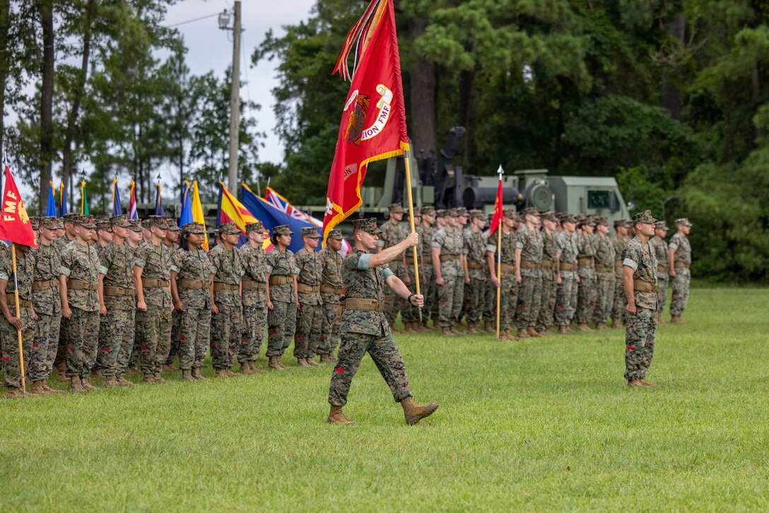 2nd Distribution Support Battalion Change of Command