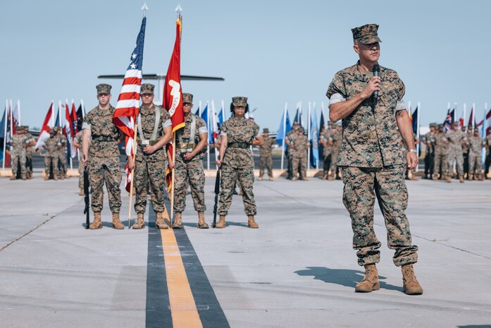 H&HS MCAS New River Change of Command Ceremony 2024