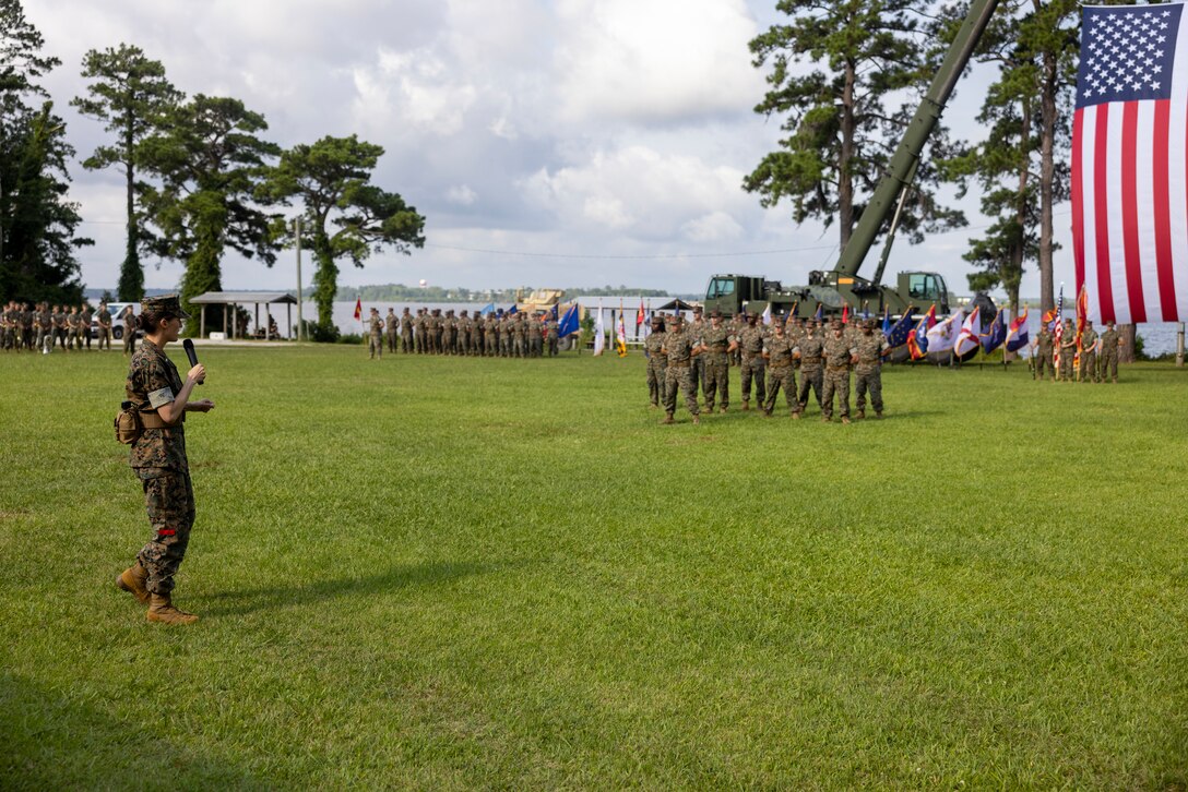 2nd Distribution Support Battalion Change of Command