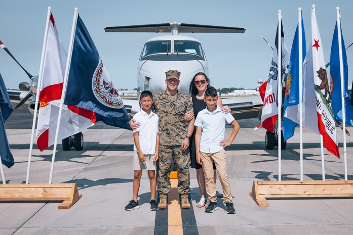 H&HS MCAS New River Change of Command Ceremony 2024
