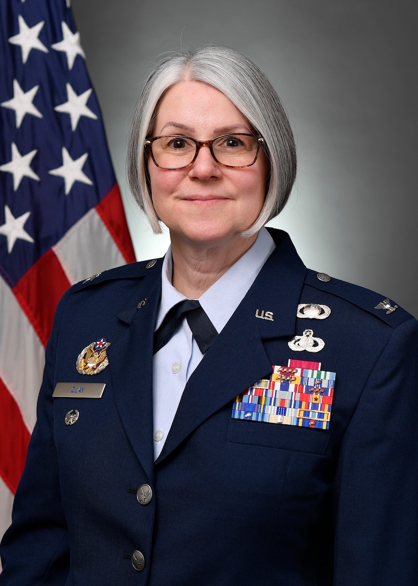 Col. Connie Clay, Bio (U.S. Air Force photo by Eric Dietrich)