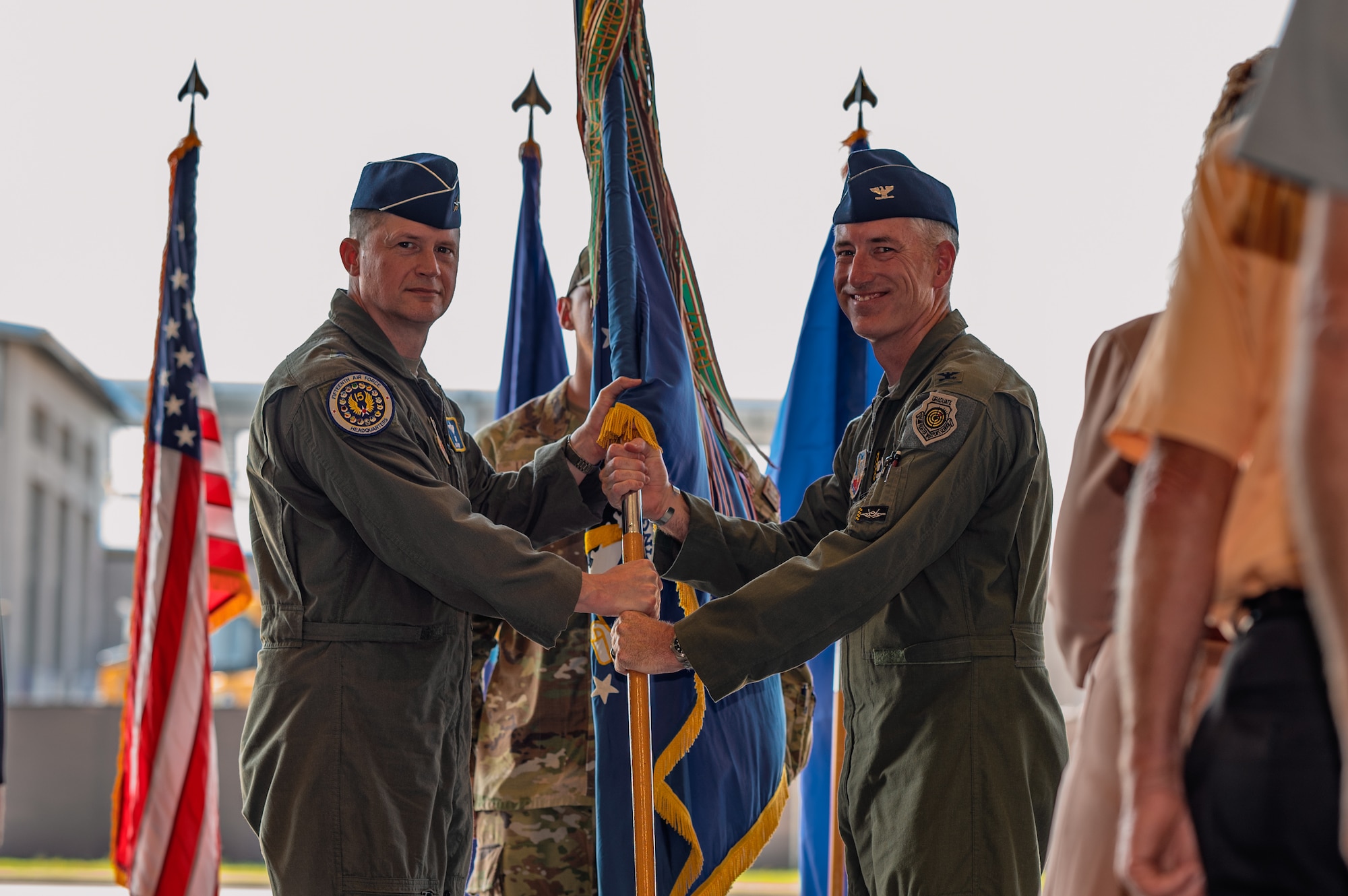 Change of command ceremony