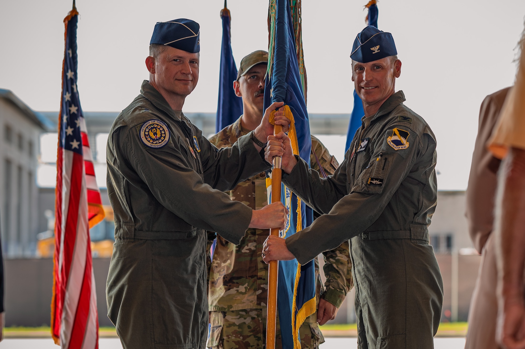 Change of command ceremony