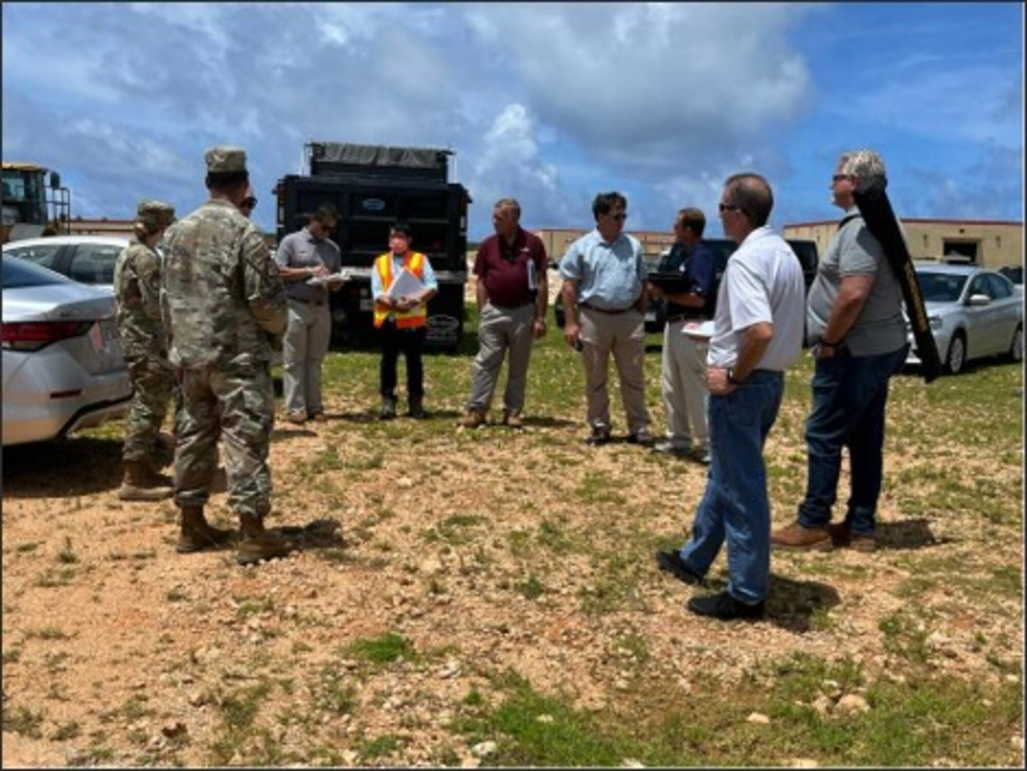 Contracting Office takes part in Agile Combat Employment airfield preparation discussions in Guam.