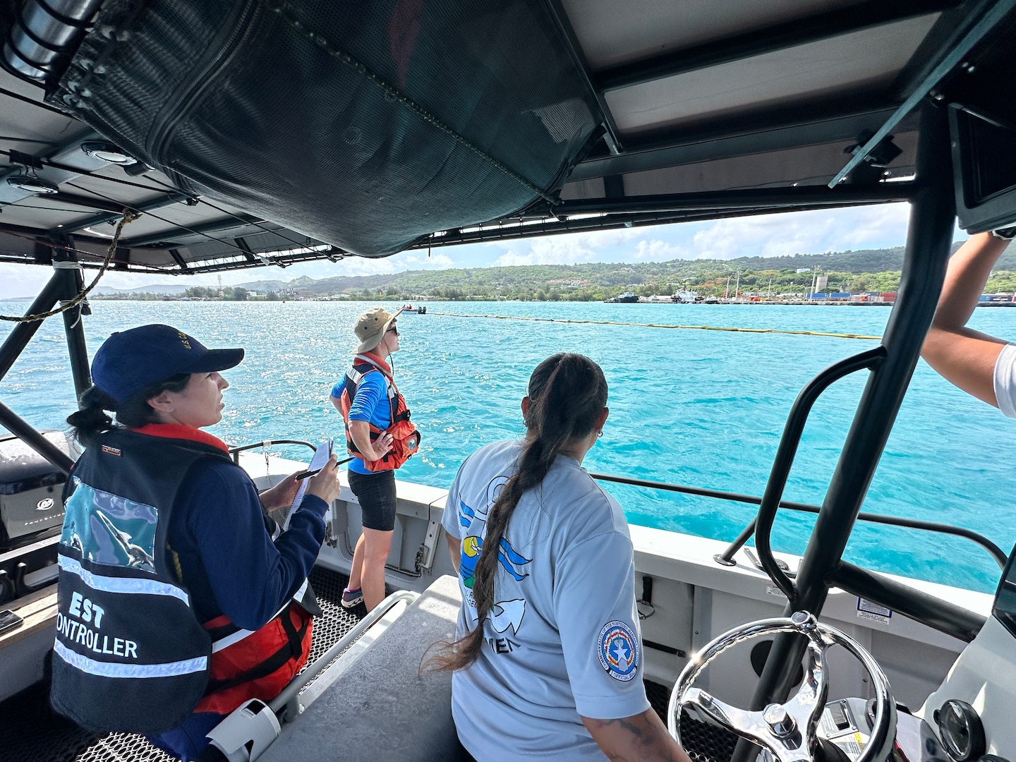 GARAPAN, Saipan, CNMI — U.S. Coast Guard Forces Micronesia/Sector Guam, in partnership with the CNMI Office of Homeland Security and Emergency Management (HSEM), the Commonwealth Port Authority, and Isla Petroleum & Energy (IP&E), successfully concluded the first-ever full-scale exercise, dubbed Lina'la Halom Tasi 2024, from June 25 to 27. This exercise simulated an oil spill and aimed to enhance response capabilities and coordination among various regional agencies and organizations.

Cmdr. Ryan Crose, deputy commander of U.S. Coast Guard Forces Micronesia/Sector Guam, praised the collaborative efforts, stating, "The Lina'la Halom Tasi Exercise 2024 is the first-ever full-scale pollution response exercise in the CNMI. It showcases the strength of our partnership with the CNMI. Our joint efforts in everything from the regional response plan to testing it in this exercise significantly improved our ability to respond effectively to maritime emergencies, ensuring the safety and security of our waters. We look forward to continued collaboration with our CNMI partners to enhance our collective preparedness and resilience."