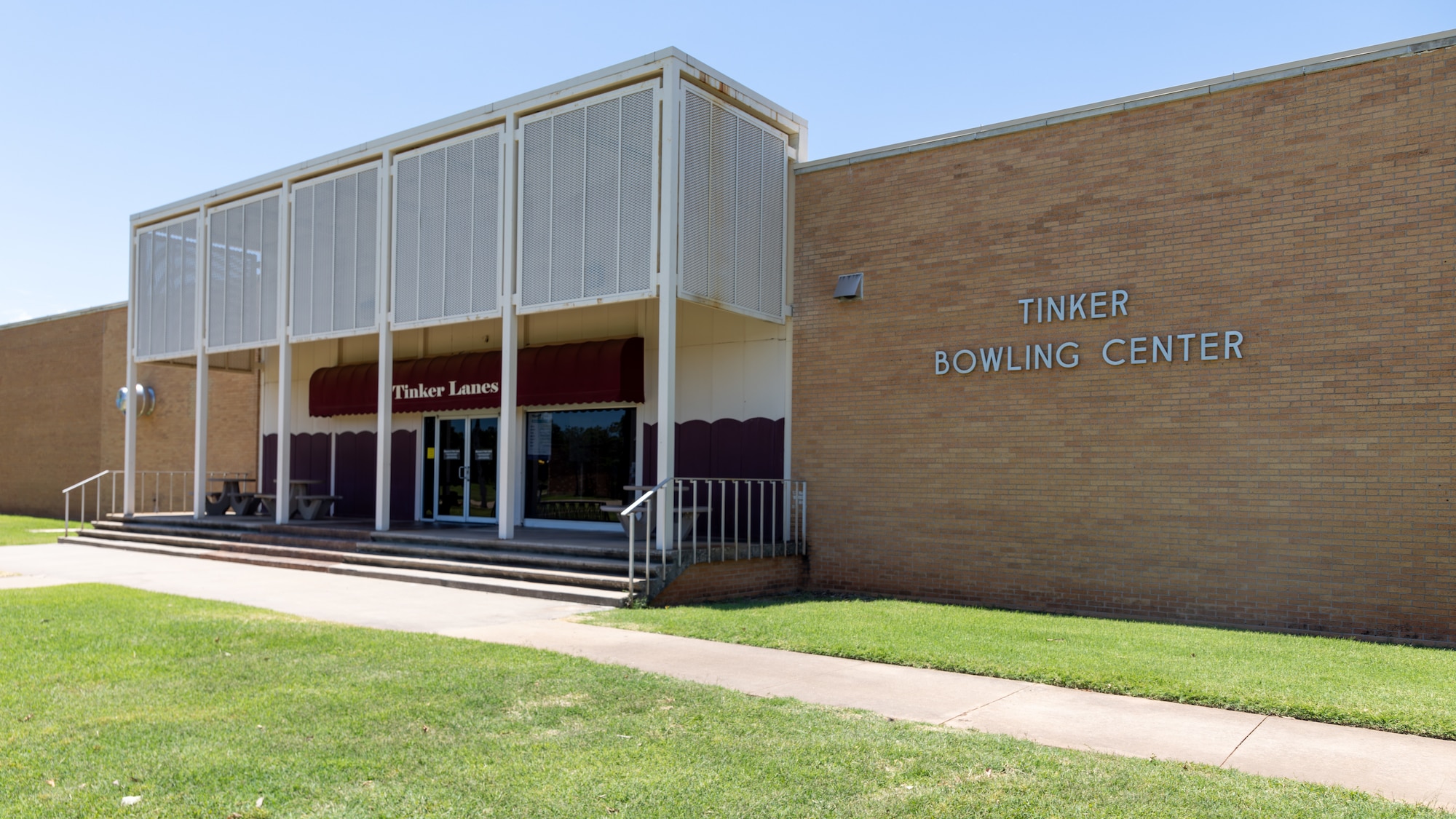 bowling alley exterior