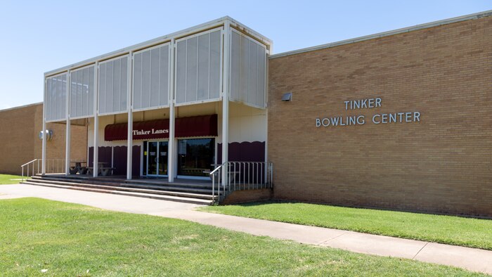 bowling alley exterior