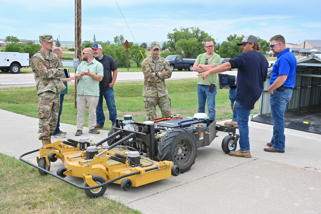 Ellsworth embraces innovation through use of robotic mowers