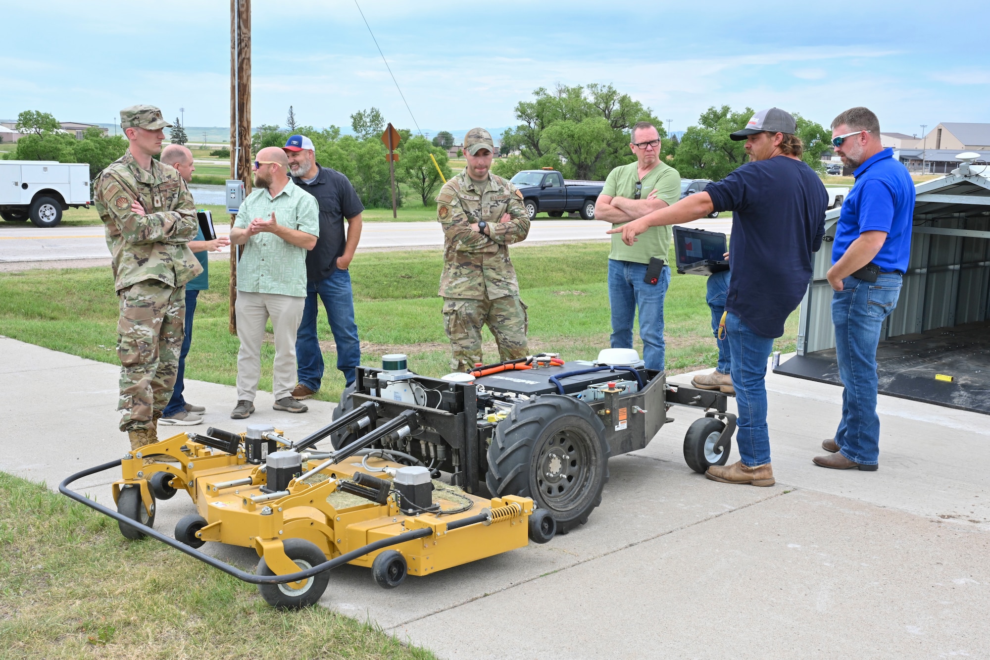 Ellsworth embraces innovation through use of robotic mowers