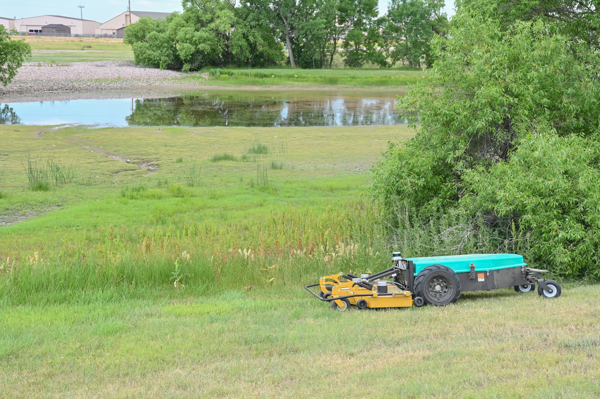 Ellsworth embraces innovation through use of robotic mowers