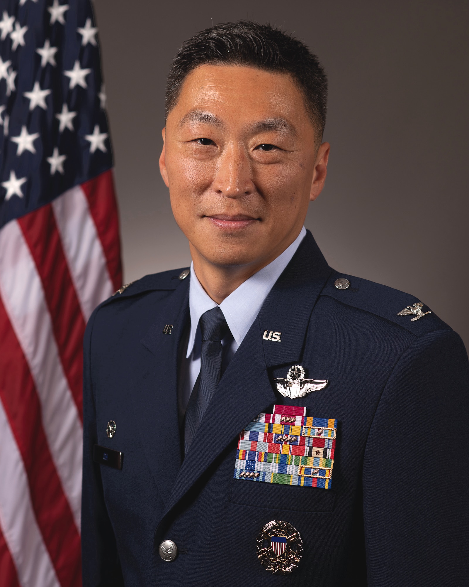 A man in uniform.