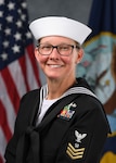 Hull Maintenance Technician 1st Class Petty Officer Jennifer Schleuning