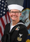 Hull Maintenance Technician 1st Class Petty Officer Jennifer Schleuning