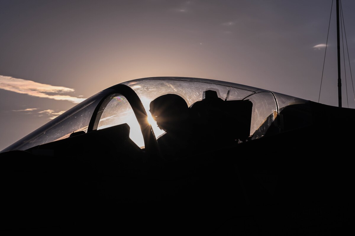 A F-35A Lightning II assigned to the 60th Fighter Squadron, prepares for take-off at Mountain Home Air Force Base, Idaho, Aug. 15, 2023.
