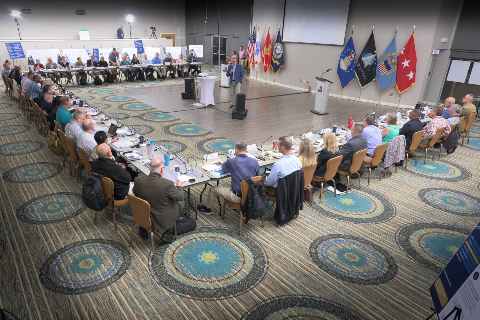 Defense Logistics Agency Director meets with senior leaders