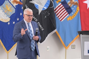 The Assistant Secretary of Defense for Sustainment meets with DLA senior leaders