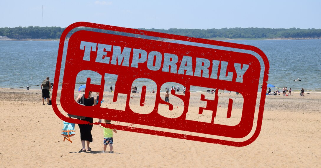 North Overlook and Whitebreast beaches at Lake Red Rock will close starting July 3