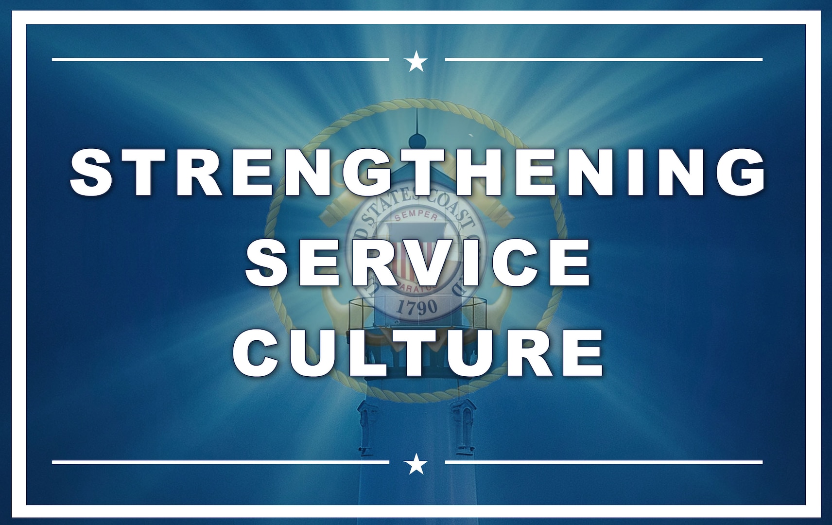 A Strengthening Service Culture graphic.